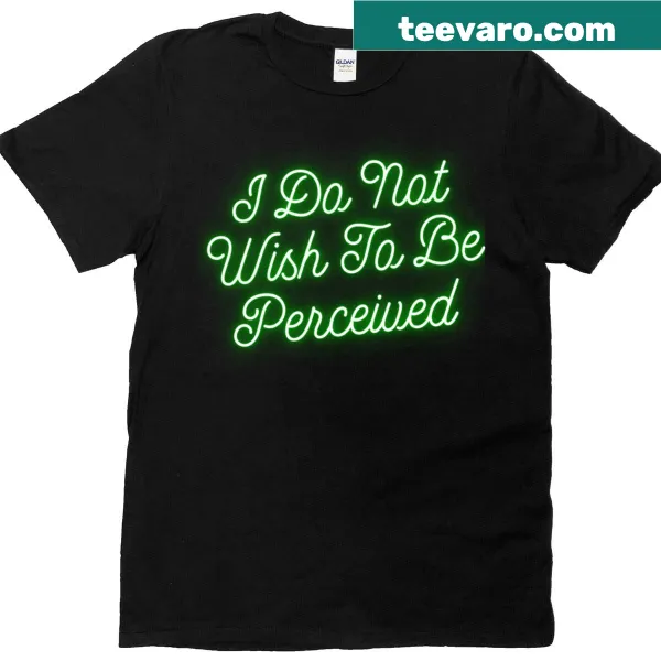 Bold typography T-shirt with edgy statement.