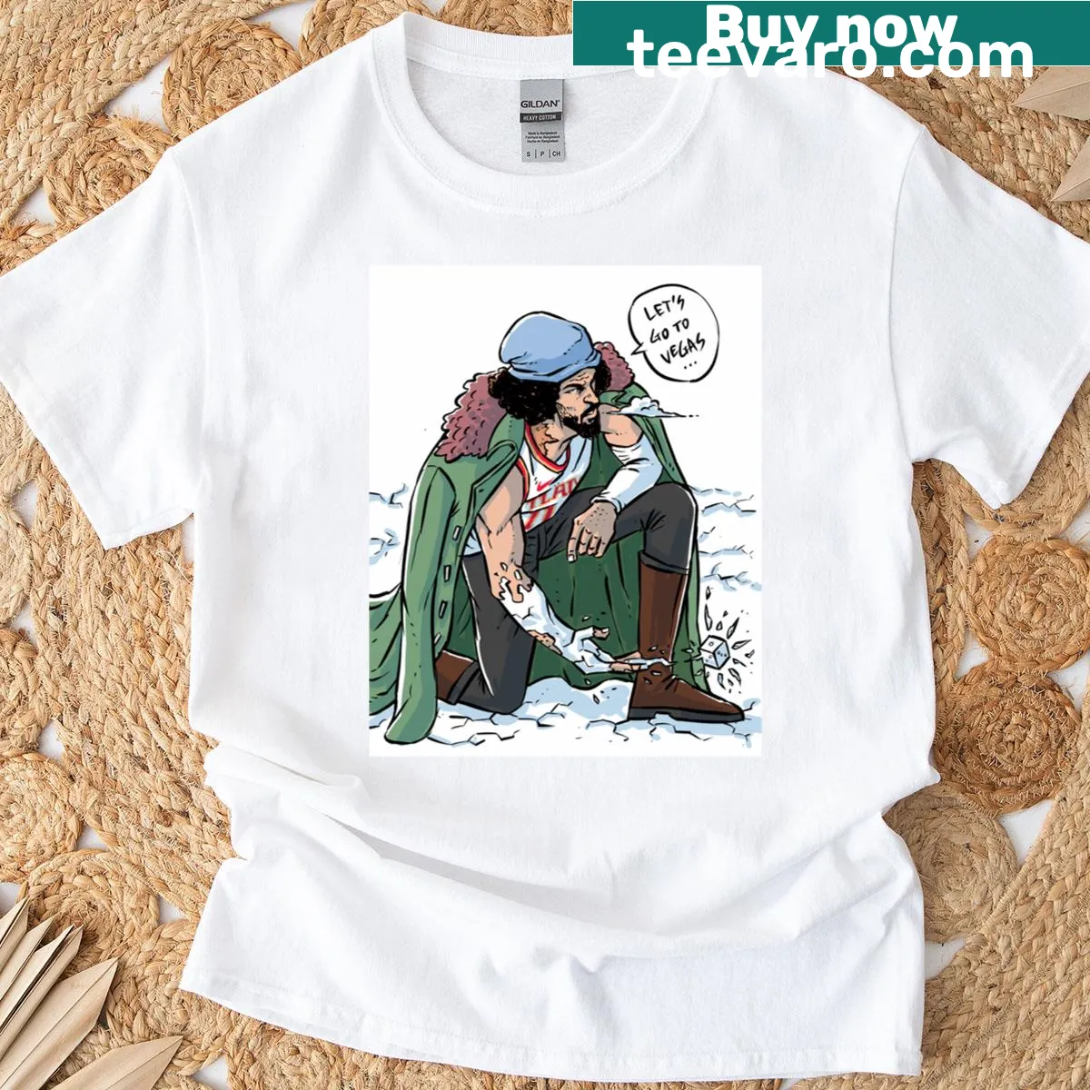 T-shirt featuring characters from Ice Age 2 — on a men's t-shirt