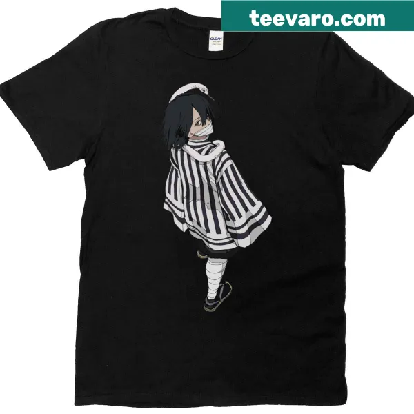 Illustrated t-shirt featuring the character Obani Iguro