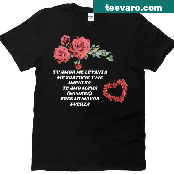 Personalized Mother's Day t-shirt with unique details