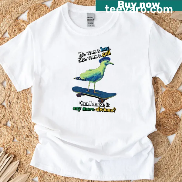 T-shirt featuring the Sk8r Boi meme design