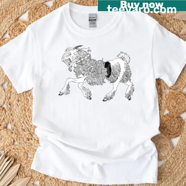 Playful T-shirt design representing a toothache.