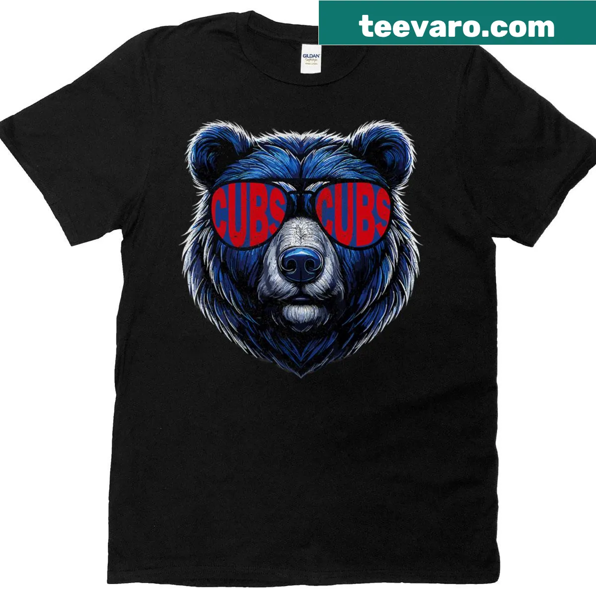 Vintage Cubs T-shirt featuring retro graphics for baseball fans — on a men's t-shirt