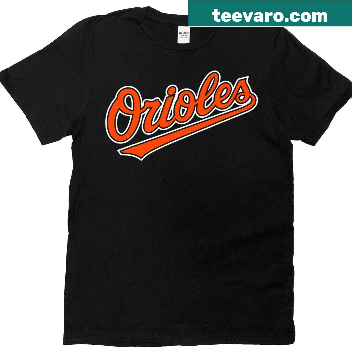 Baltimore throwback design T-shirt featuring city-themed graphics. — on a men's t-shirt