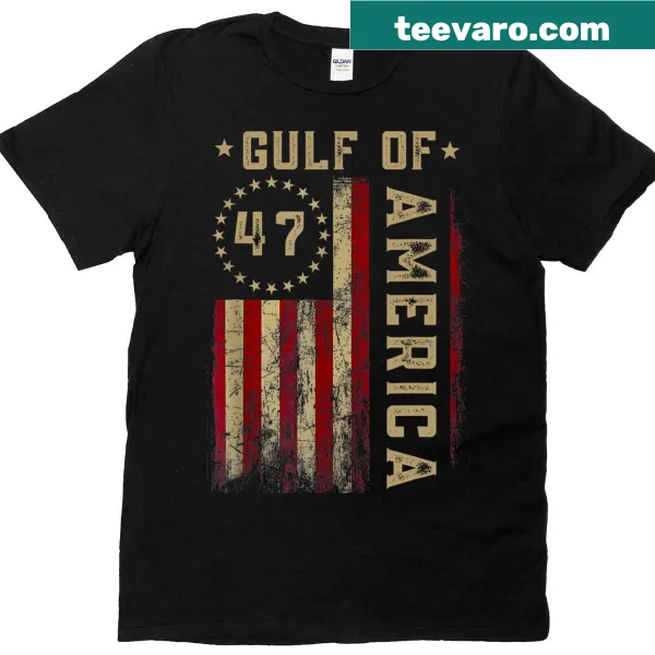 Funny USA flag t-shirt with a humorous twist