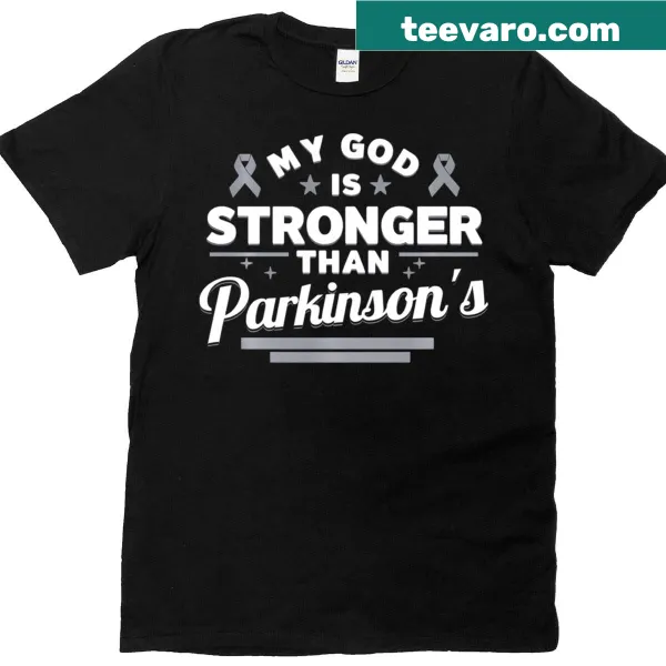 Inspirational T-shirt with faith ribbon design and empowering text