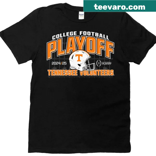 Tennessee Volunteers playoff t-shirt supporting college football