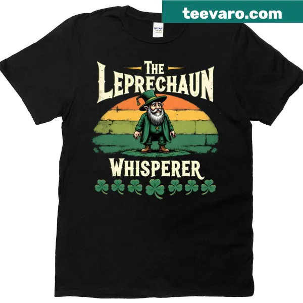 Funny St. Patrick's Day t-shirt with leprechaun theme
