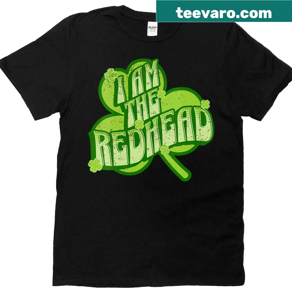 Funny St. Patrick's Day shirt for redheads — on a men's t-shirt