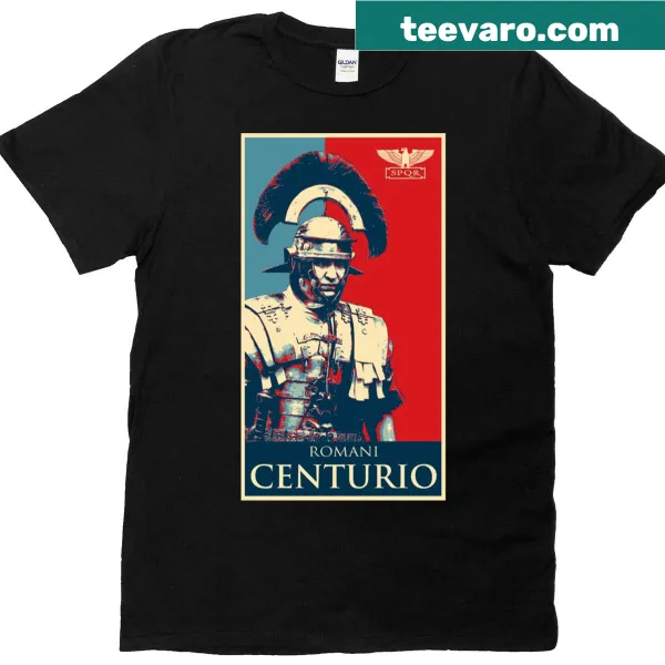 Illustrated Ancient Roman Centurion on a T-shirt