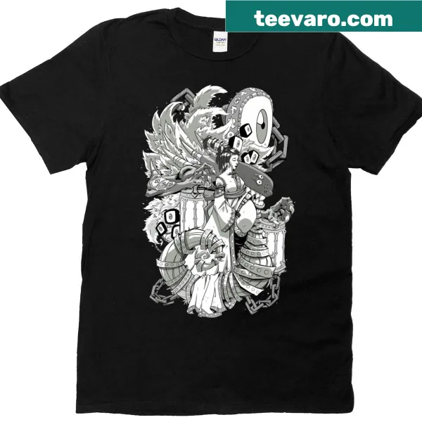 Edgy T-shirt inspired by The Grudge horror film.