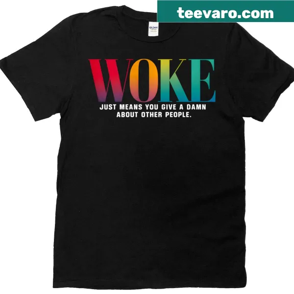 T-shirt with social awareness message about caring for others