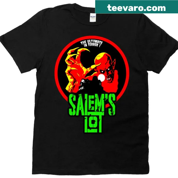 Salem horror-themed t-shirt appealing to fans of spooky tales