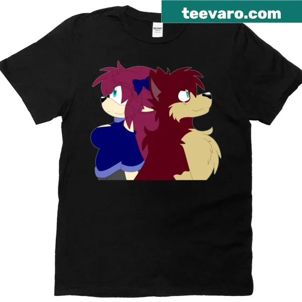 Bold lycan design on a minimalist T-shirt