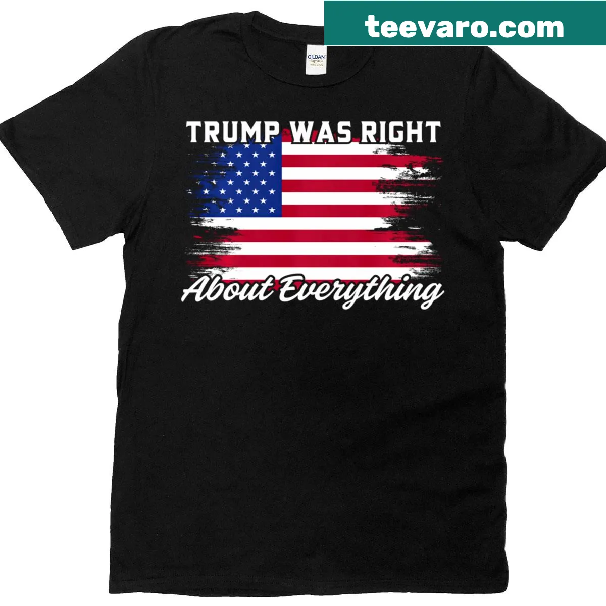 T-shirt with humorous text about Trump's legacy — on a men's t-shirt