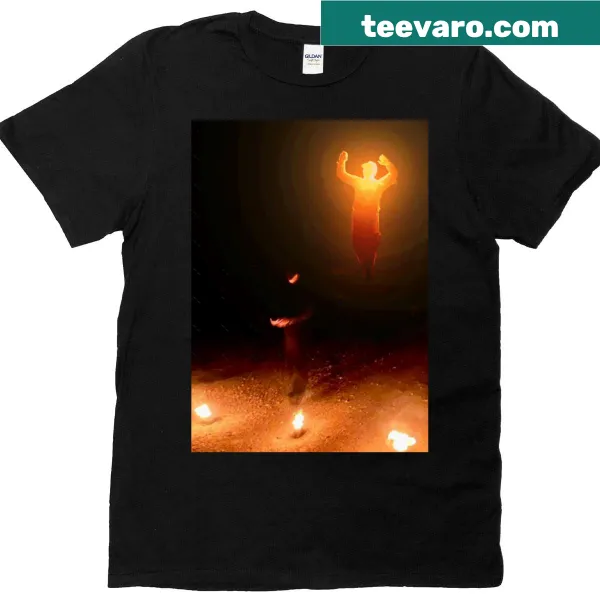 Typography T-shirt with inspirational message about prayer and discipline