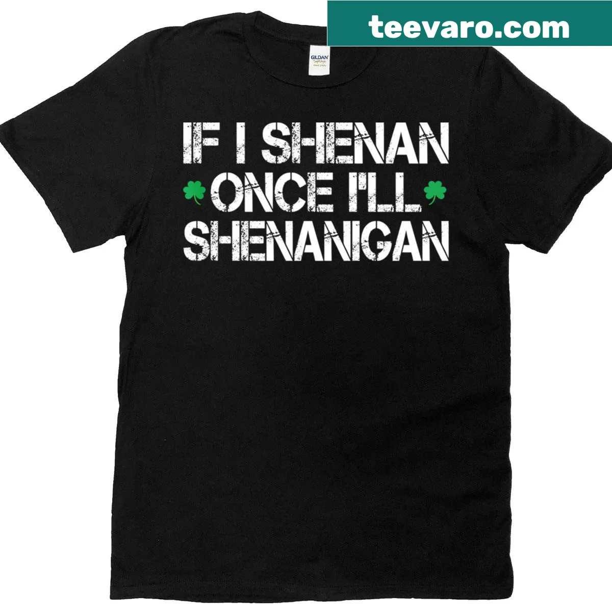 Funny Irish humor t-shirt for St. Patrick's Day — on a men's t-shirt
