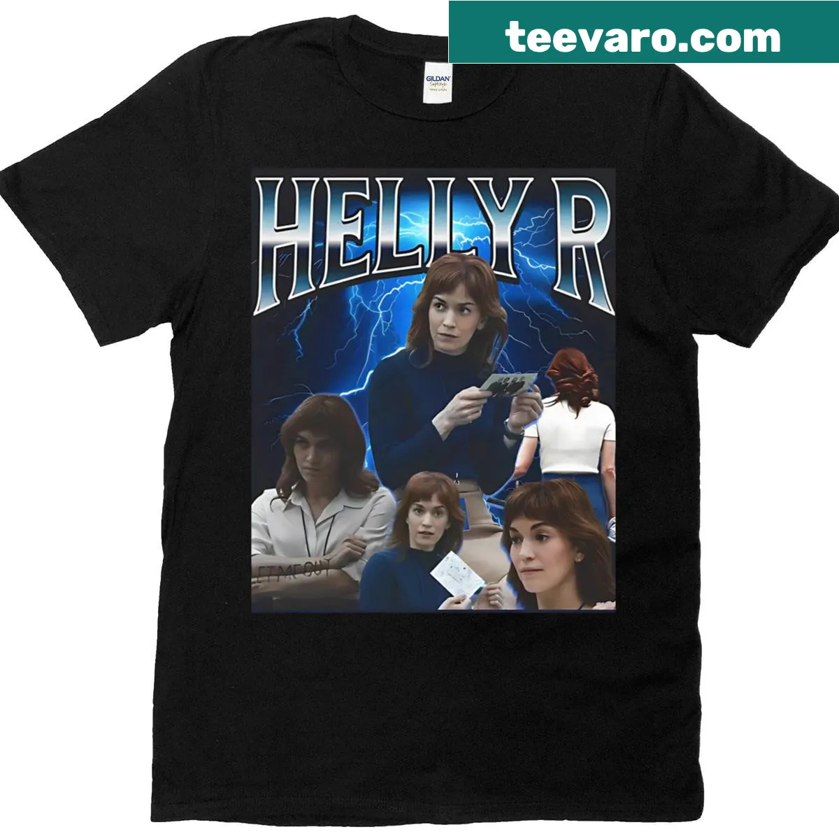 Vintage graphic T-shirt with unique design — on a men's t-shirt