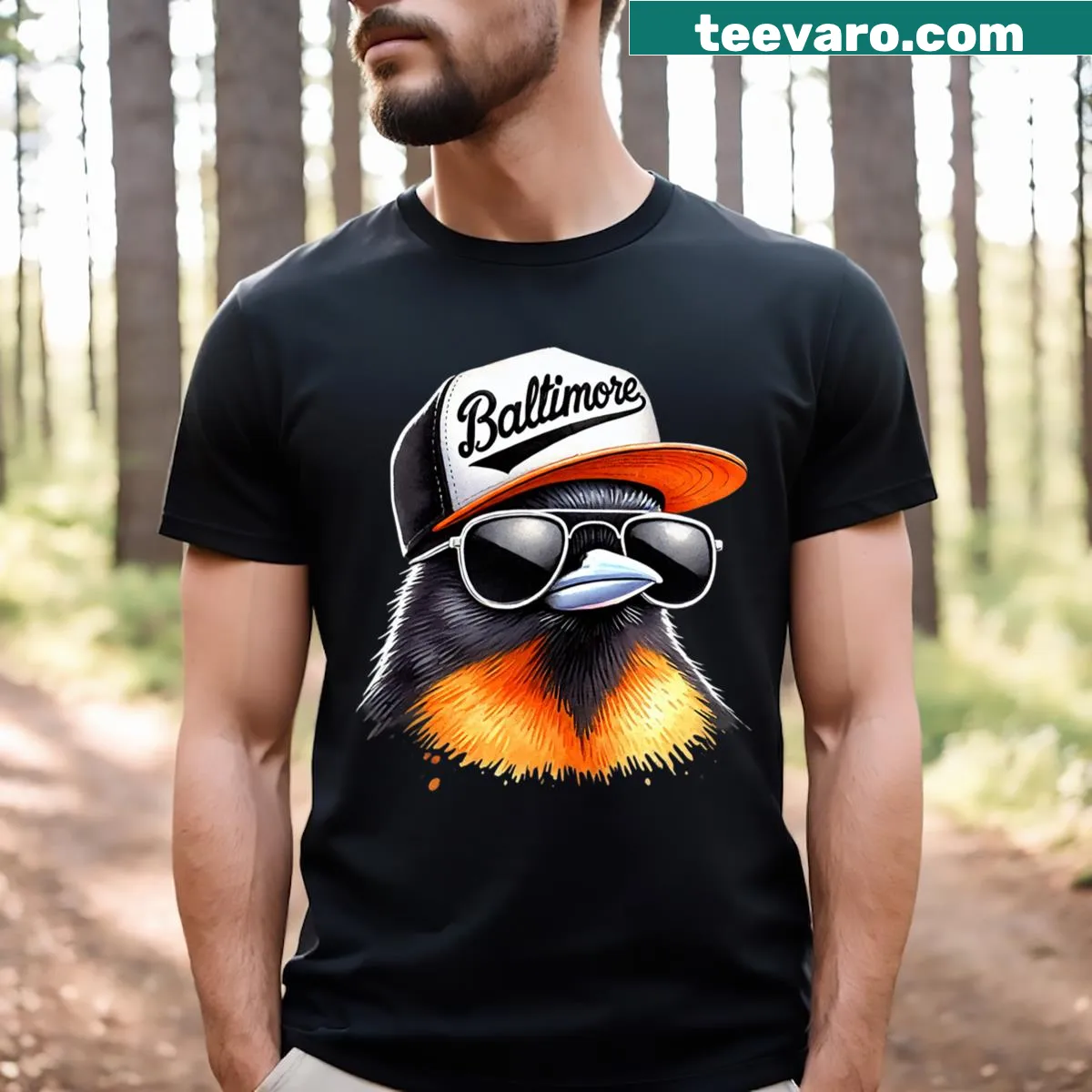 Baltimore sports-themed T-shirt for men and kids