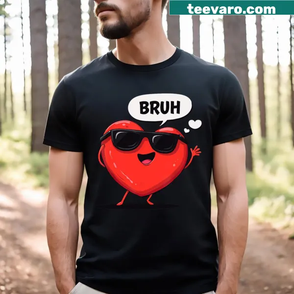 Humorous Valentine's Day t-shirt featuring a funny meme