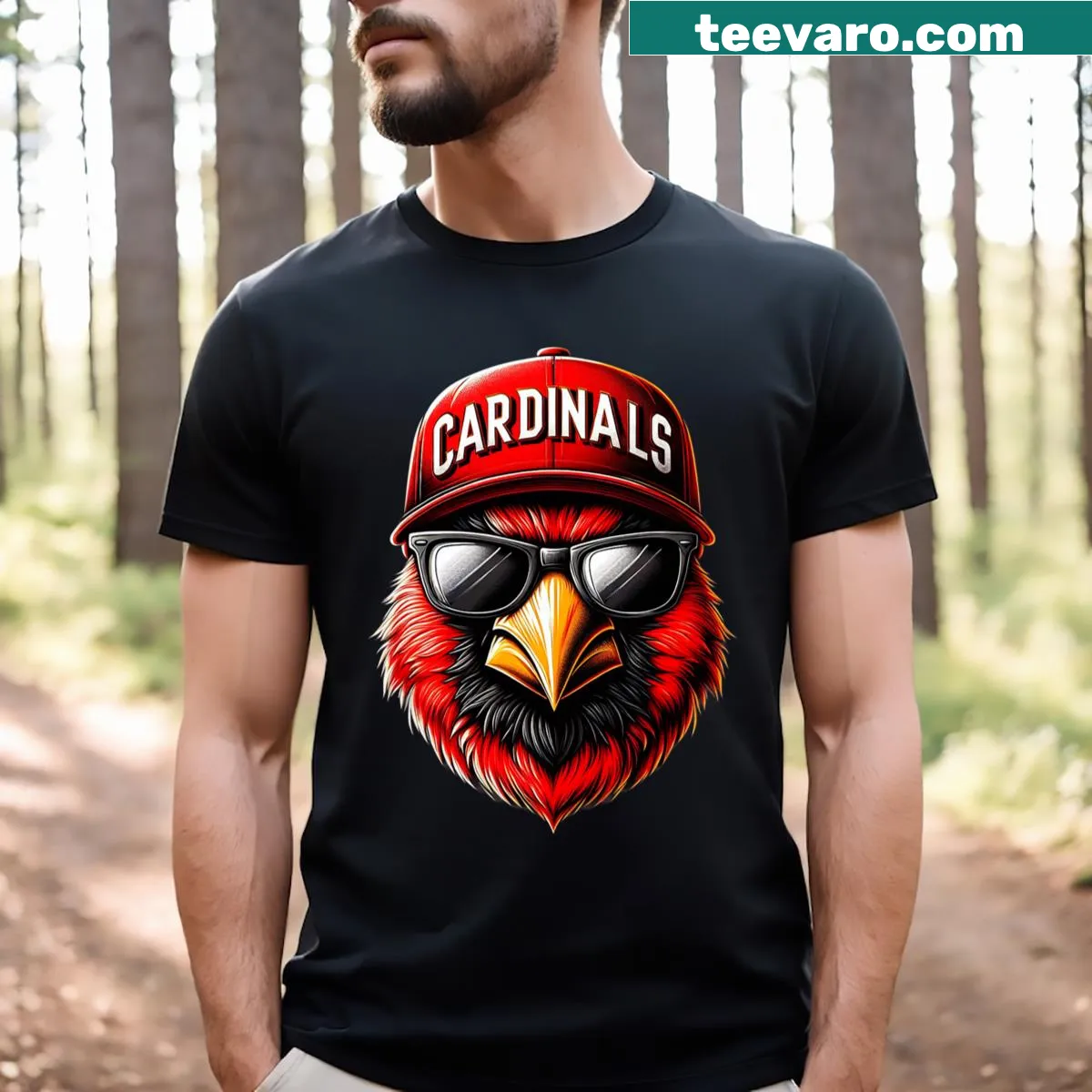 Cardinals t-shirt featuring bold team logo and text