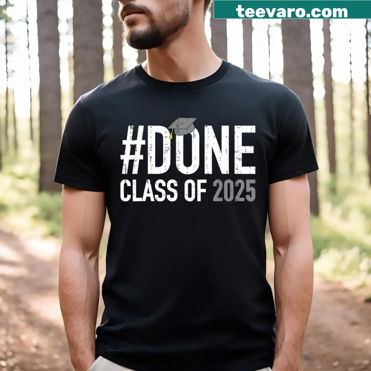 Class Of 2025 Graduation T-shirt celebrating achievements