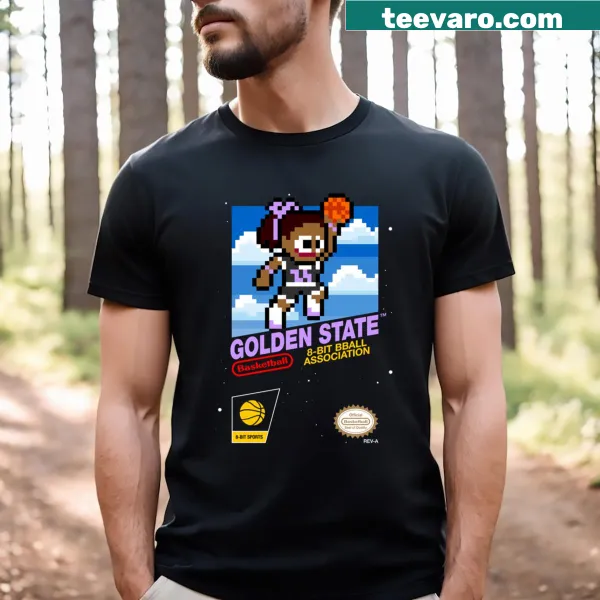 Bold graphic Golden State Valkyries T-shirt with emblem design