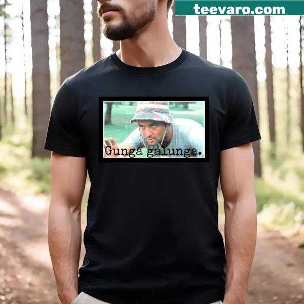 Retro Gunga Galunga graphic on a T-shirt