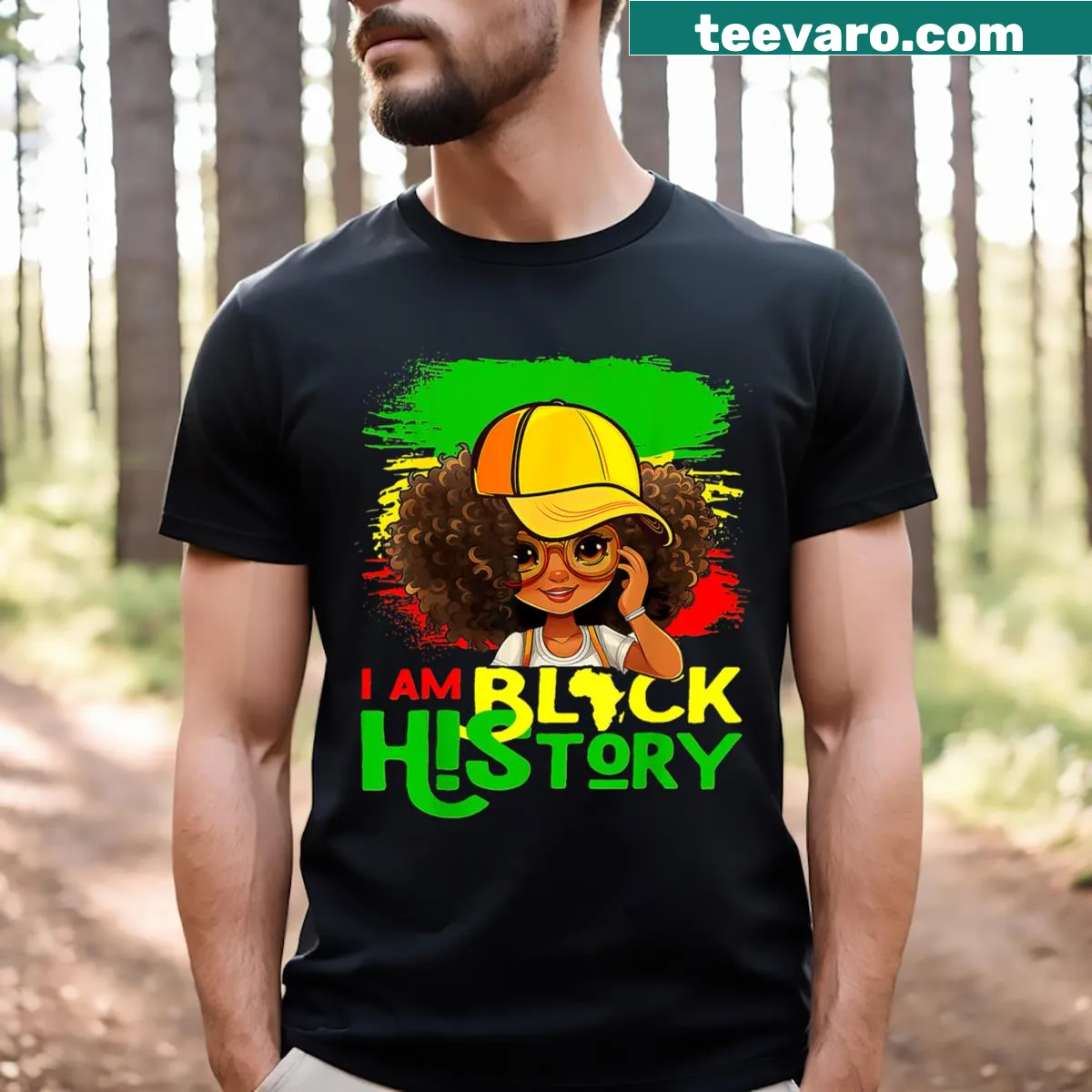 Inspirational Black History Month t-shirt for girls