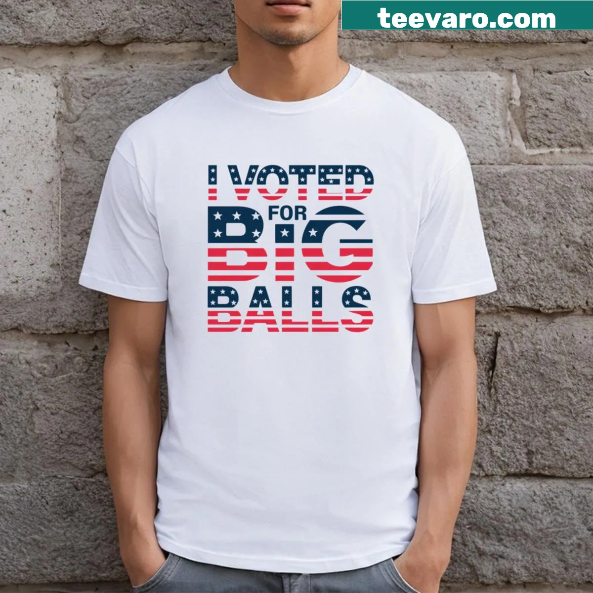 Funny patriotic t-shirt with a clever phrase about American pride