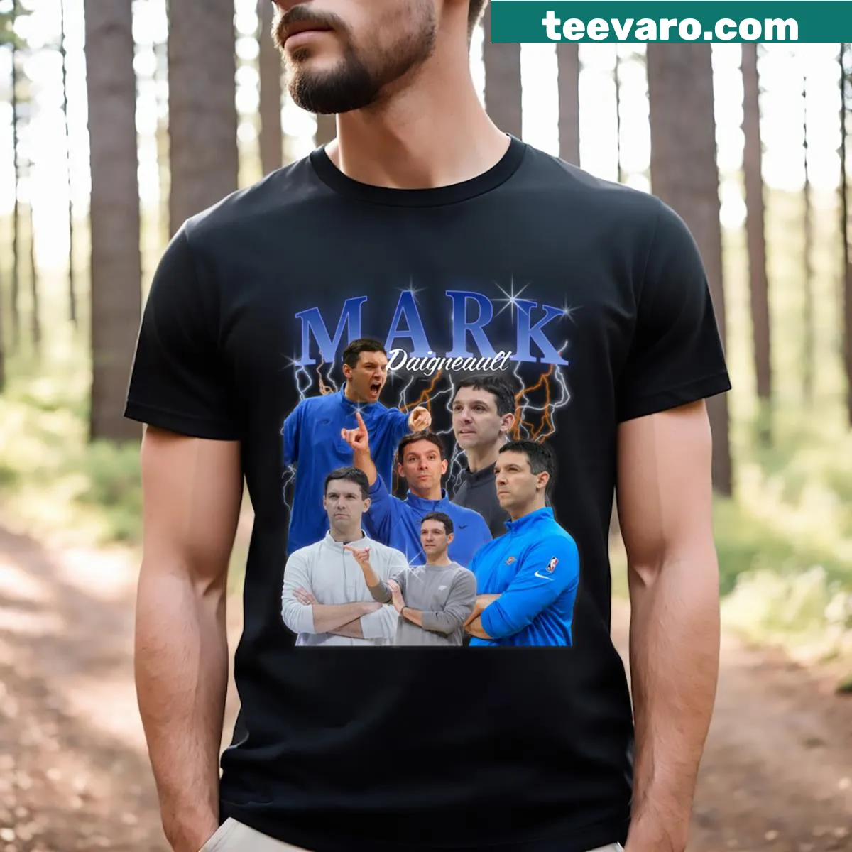 Essential T-shirt honoring coach Mark Daigneault