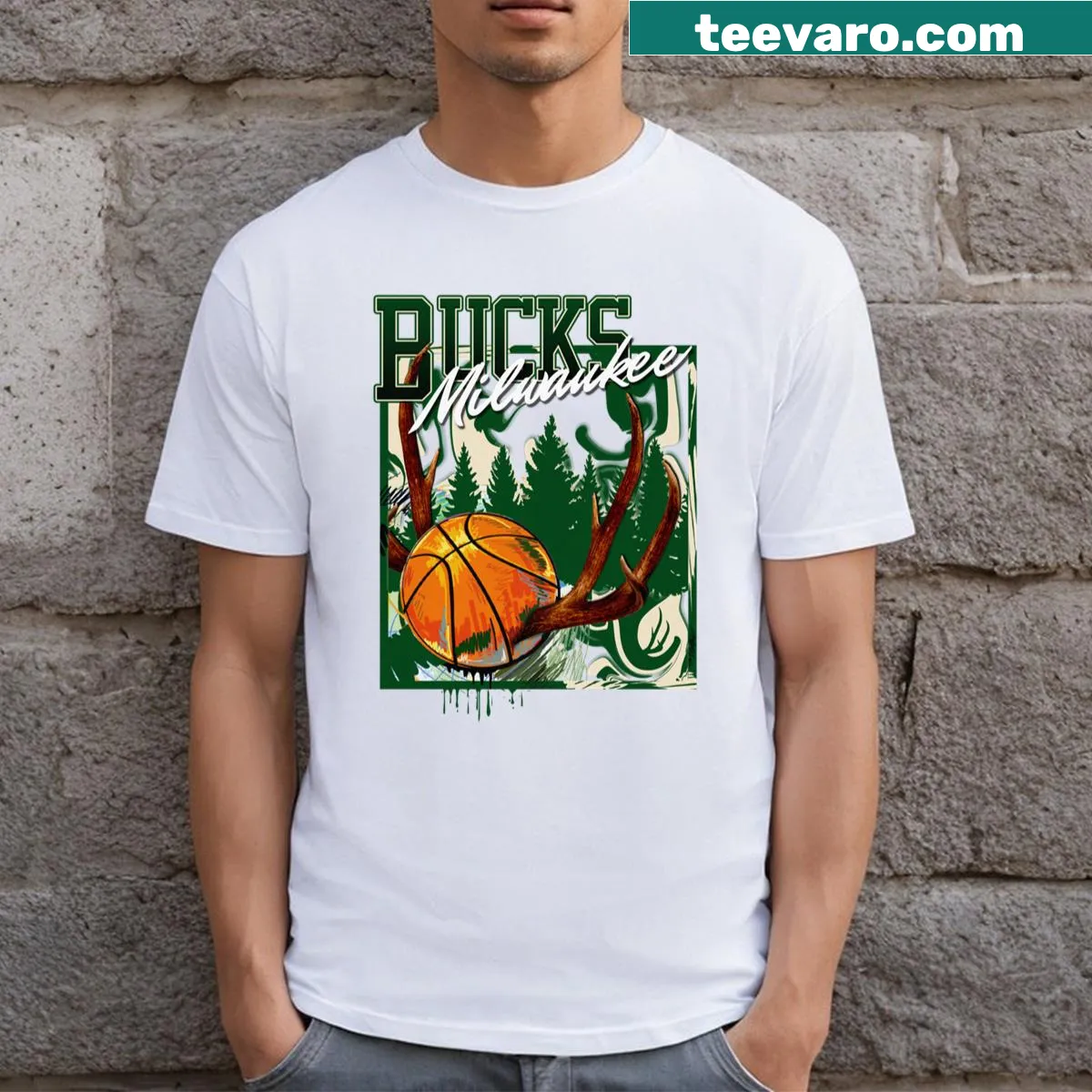 Milwaukee basketball T-shirt with Street Ballers design