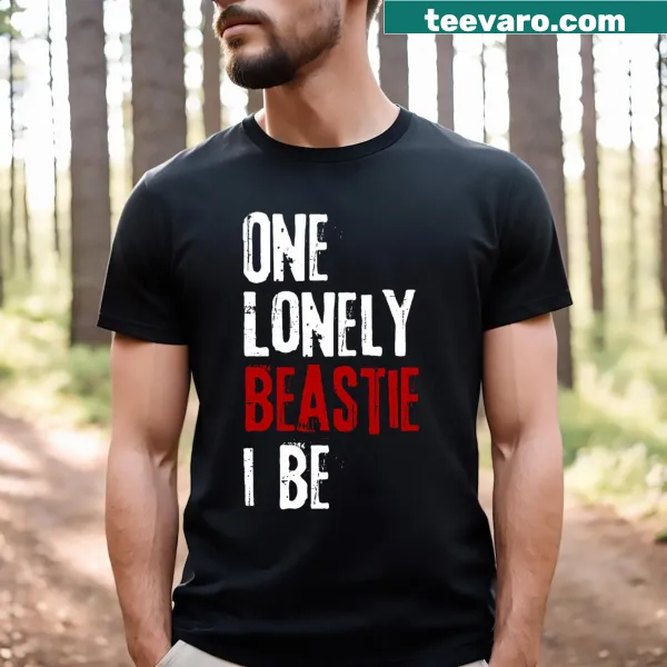 Funny text T-shirt for men with humorous saying