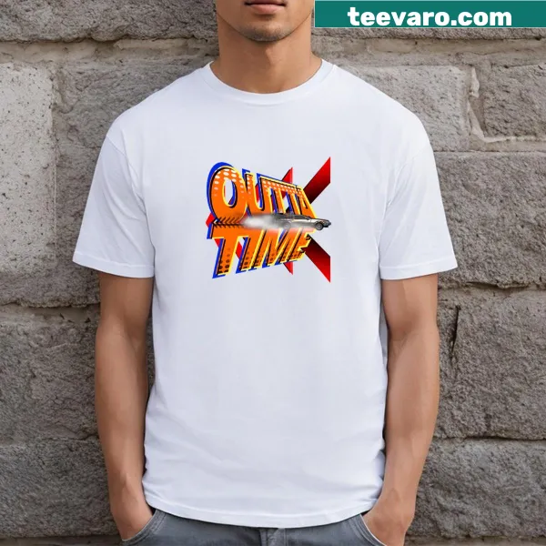 Abstract typography T-shirt with thought-provoking design