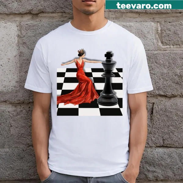 Typographic design T-shirt with the phrase 'Not Everything Is Black And White'