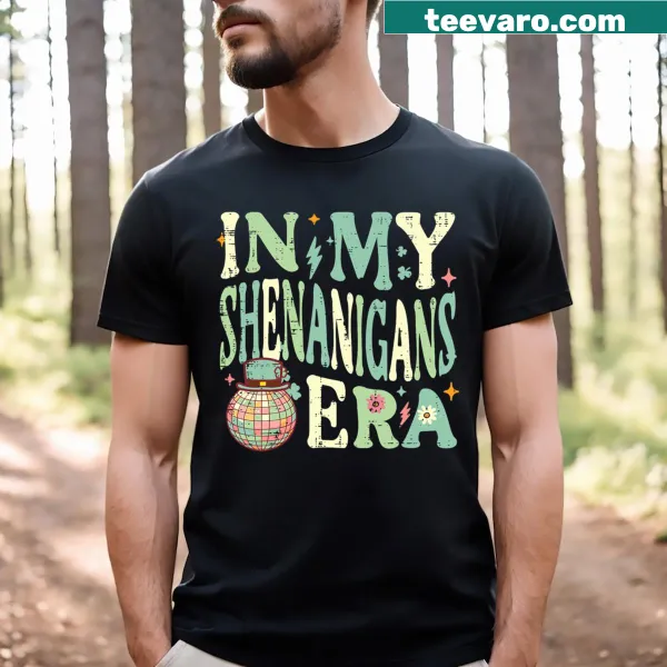 Playful graphic design on a St. Patrick's Day t-shirt for kids and men