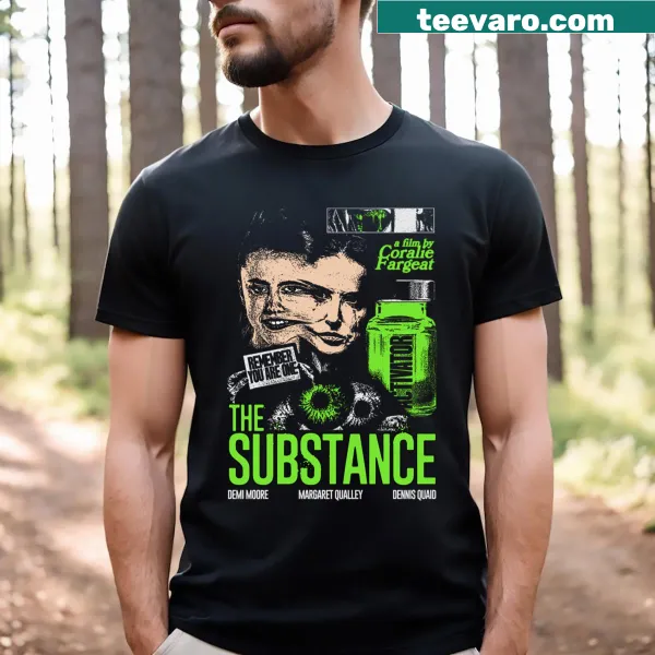 Illustration featuring film elements on a casual t-shirt