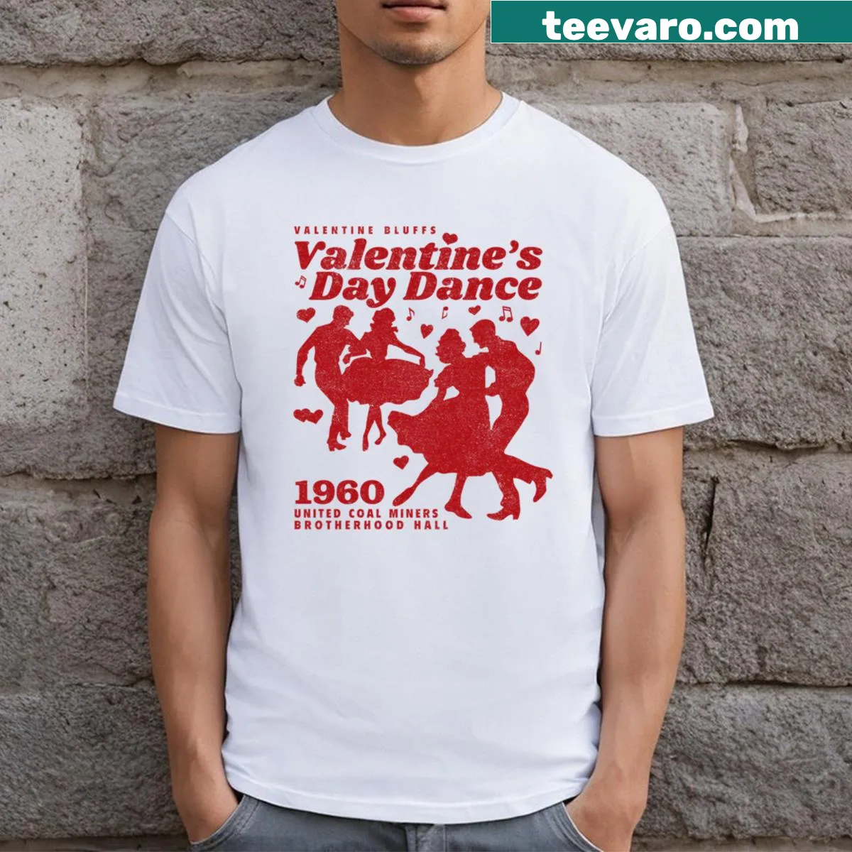 Illustrative Valentine's Day T-shirt for celebrations