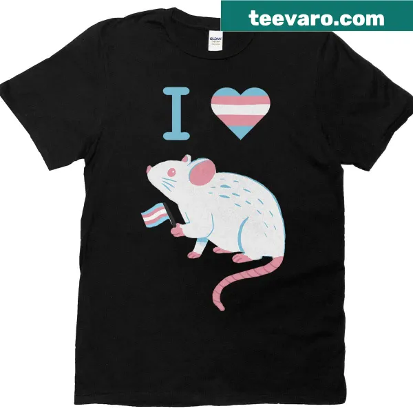 Cute cartoon mice design t-shirt with a humorous political twist