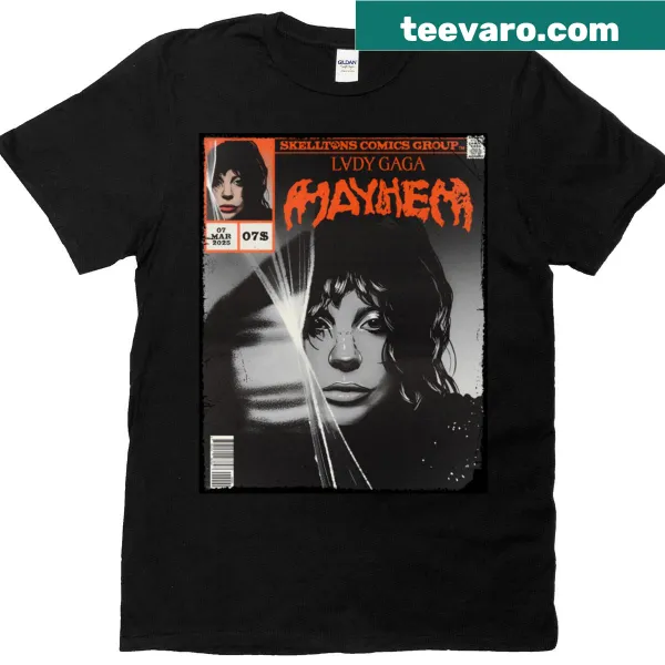 Vintage distressed T-shirt with 'Mayhemtrack 1' graphic
