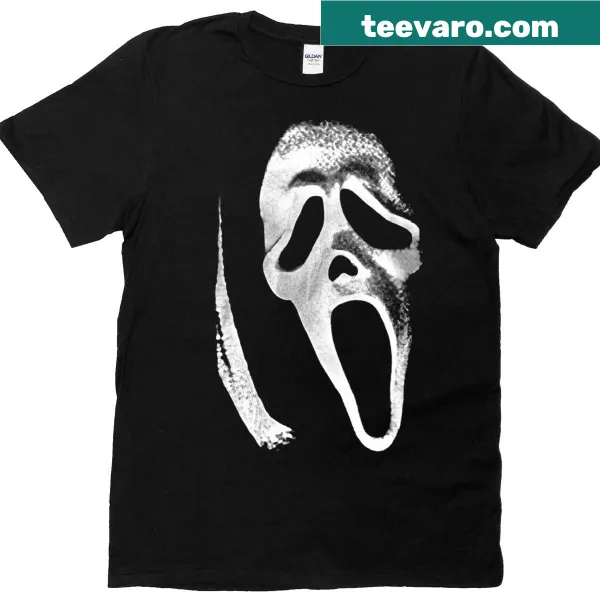 Ghostface from Scream 2 on a T-shirt