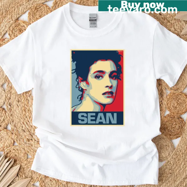 Minimalist T-shirt featuring the name Sean
