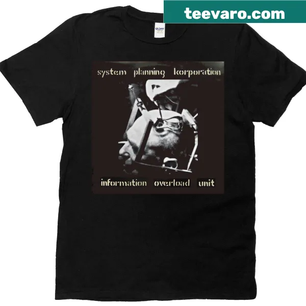 Badge-emblem t-shirt representing System Planning Korporation