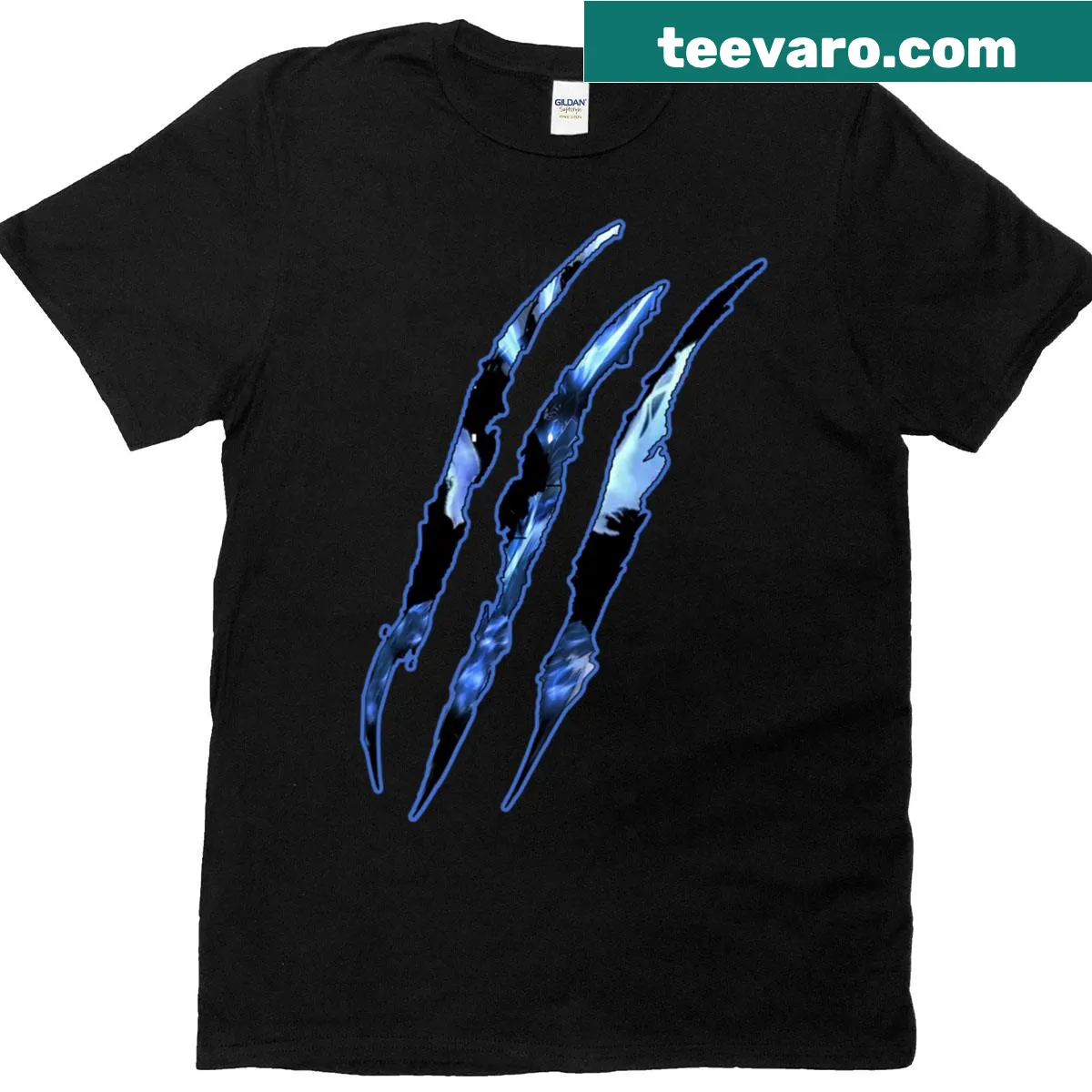 Anime art T-shirt featuring a whimsical king ant design — on a men's t-shirt