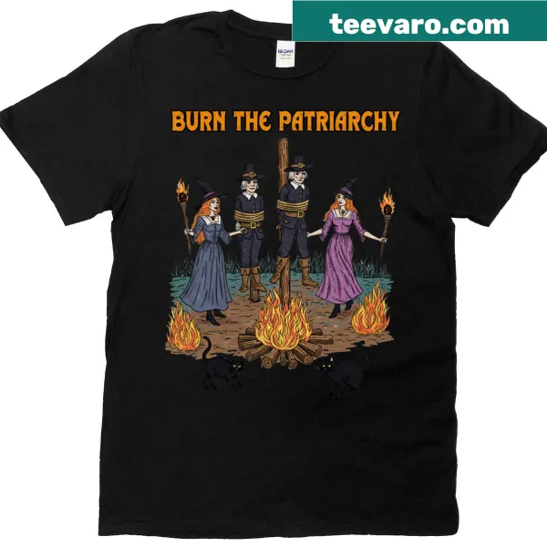 Empowering T-shirt with witch art and feminist message
