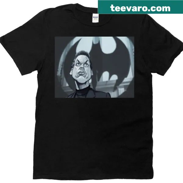 Bruce Rises Variant T-shirt featuring a heroic character design