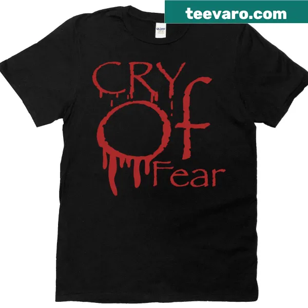 Horror-themed T-shirt inspired by Cry Of Fear