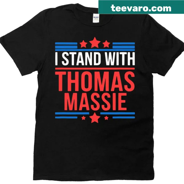 Supportive T-shirt for Thomas Massie.