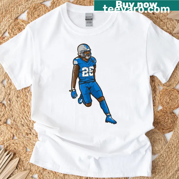 Cartoon T-shirt depicting a joyful sports celebration