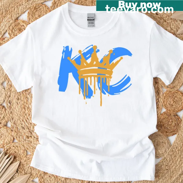Typography t-shirt featuring a crown design